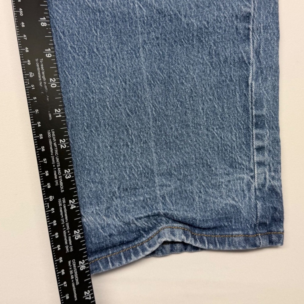 Universal Thread Vintage Straight Jeans Womens 8R Medium Wash High Rise - Picture 8 of 10